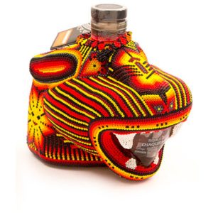 Chaquira Beaded Jaguar Anejo Tequila