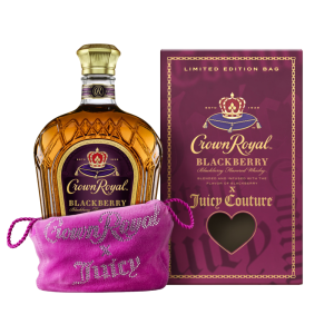 Crown Royal Blackberry X Juicy Couture Canadian Whisky 750mL
