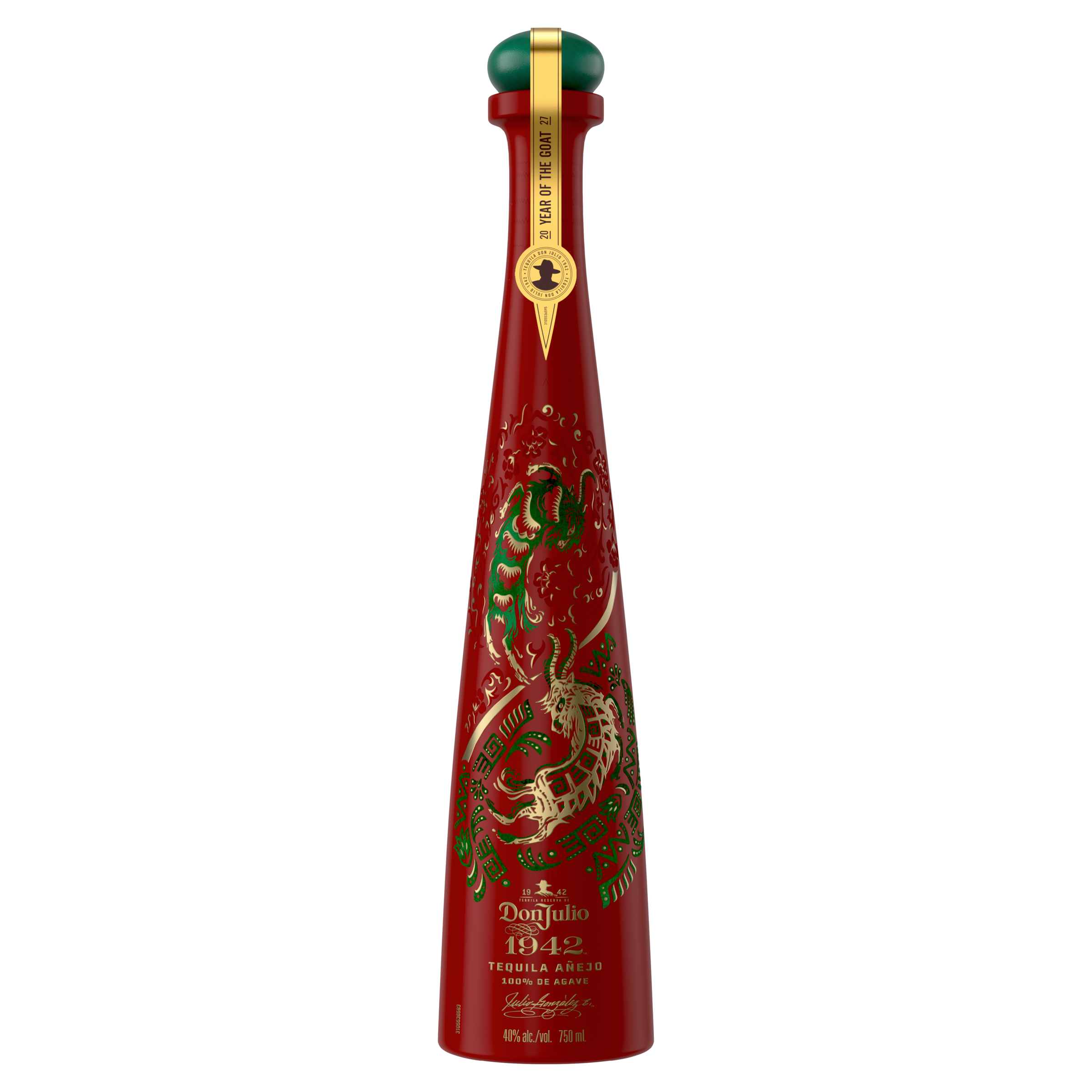 Don Julio 1942 Tequila Anejo Year of the Goat 2027 Limited Edition 750mL - Image 2