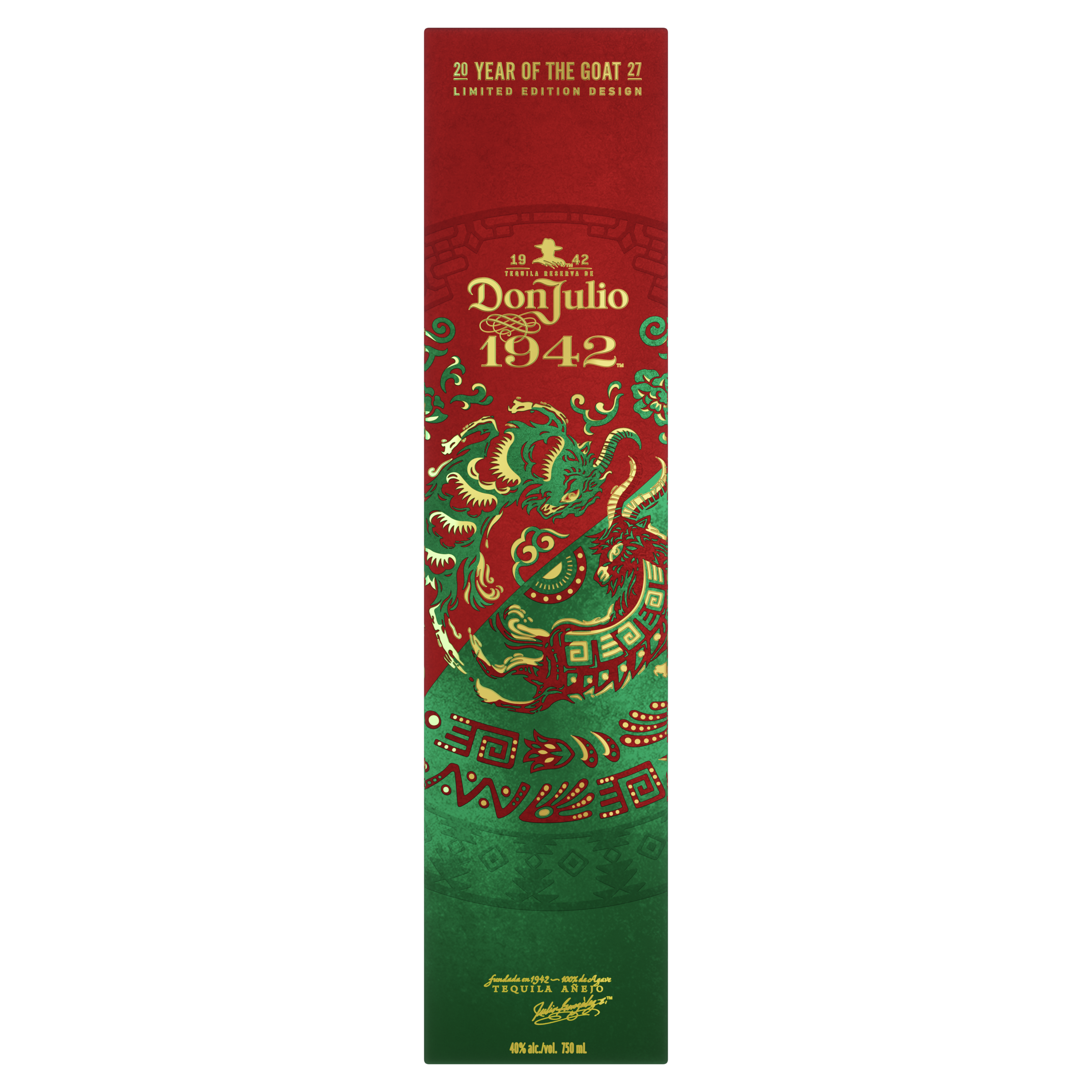 Don Julio 1942 Tequila Anejo Year of the Goat 2027 Limited Edition 750mL - Image 4