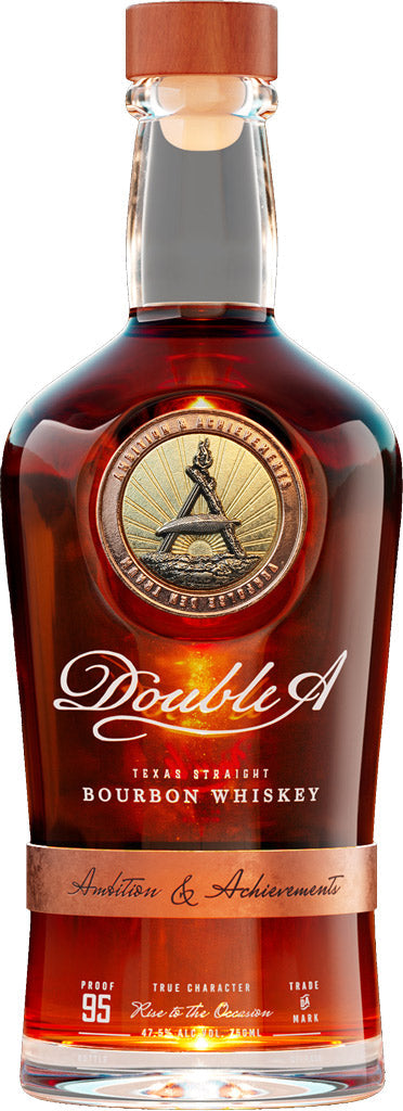 Double A Texas Straight Bourbon Whiskey 95 Proof 750ml