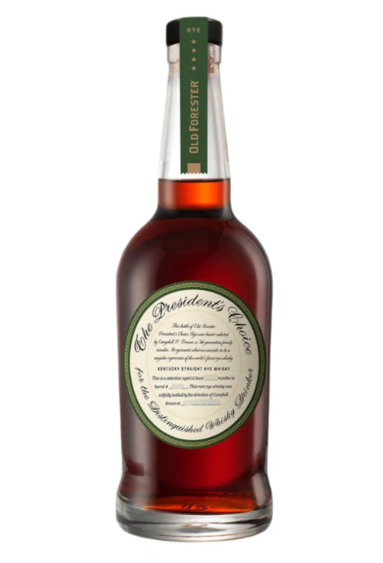 Old Forester The President's Choice Straight Rye Whiskey 2026 Release