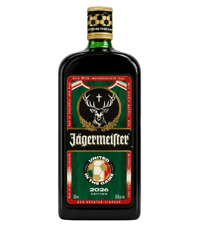 Jagermeister Liqueur Mexico "United in the Game" 2026 Edition 750mL