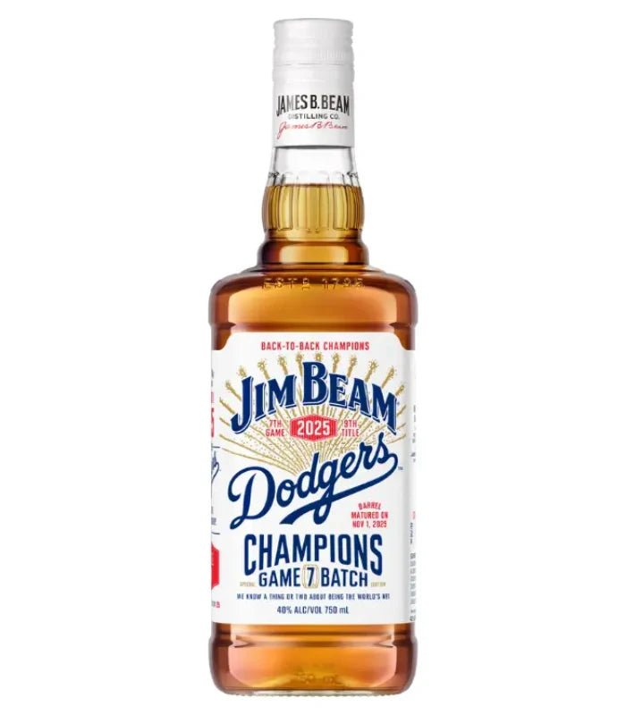 Jim Beam Dodgers Game 7 Batch 2025 Special Edition Bourbon