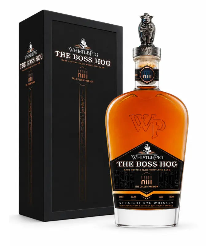 WhistlePig Boss Hog XIII 'The Golden Pharaoh' Straight Rye Whiskey 750mL