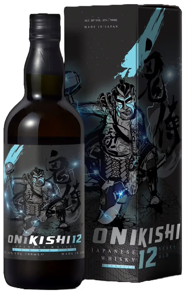 Onikishi Tenbatsu 12 Year Japanese Whisky 700mL