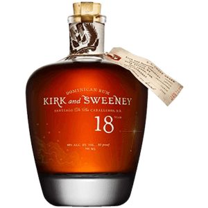 Kirk and Sweeney 18 Year Old Rum