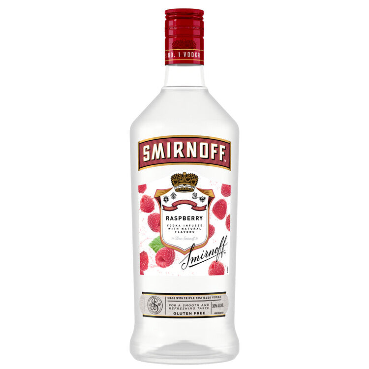 Smirnoff Raspberry Flavored Vodka 1.75L