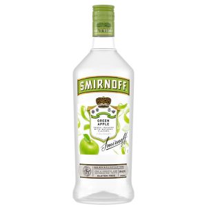 Smirnoff Green Apple Flavored Vodka 1.75L