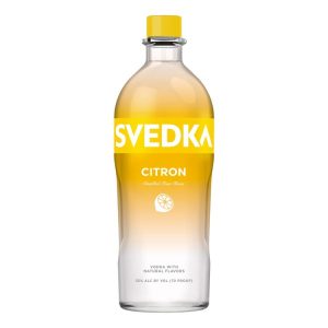 Svedka Citron Lemon Flavored Vodka 1.75L