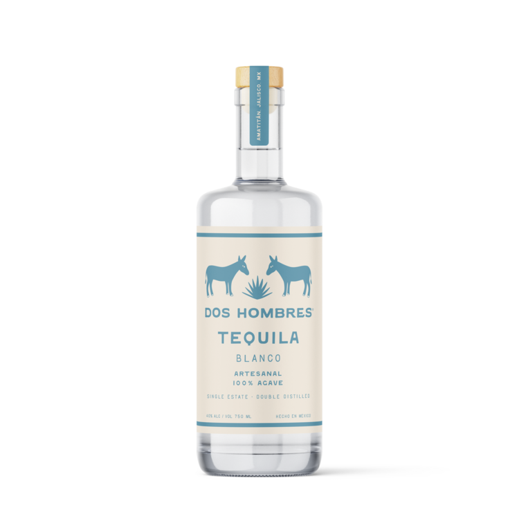 Dos Hombres Tequila Blanco 750mL