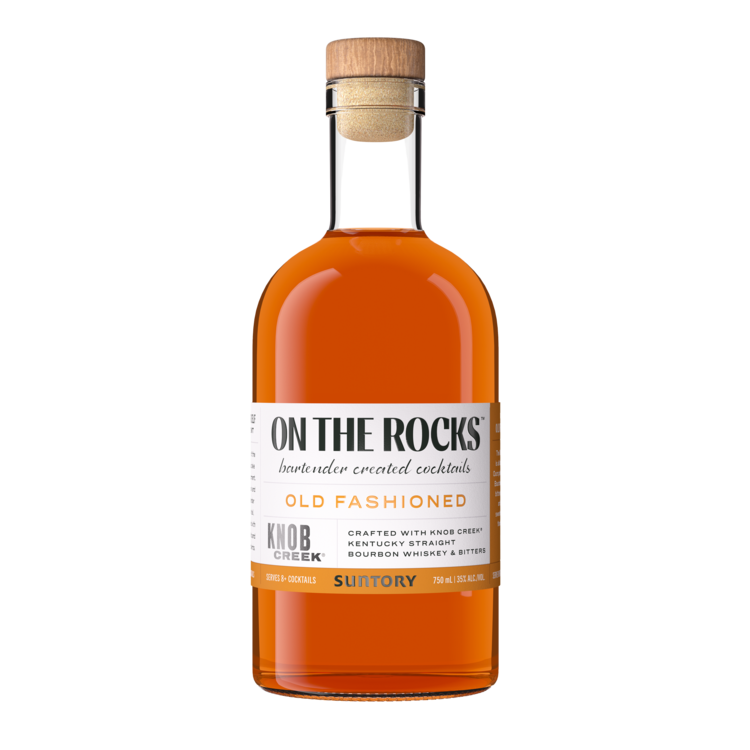 On The Rocks The Old Fashioned with Knob Creek Bourbon 750mL