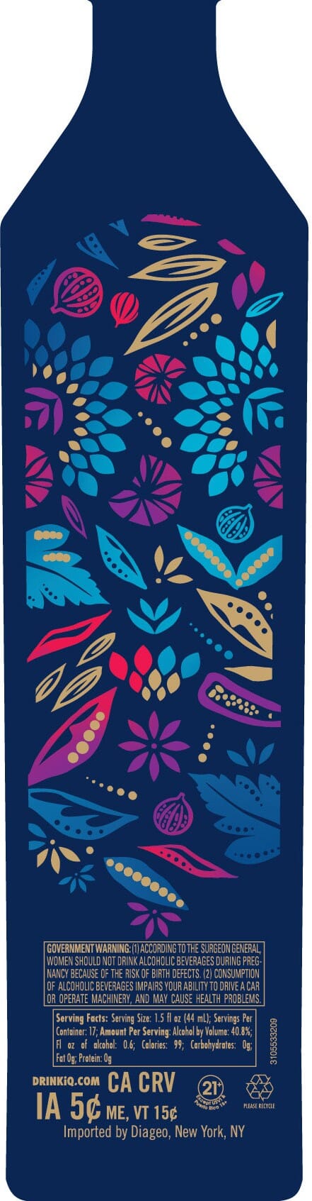 Johnnie Walker Blue Label Festive Blend Limited Edition 750mL - Image 3