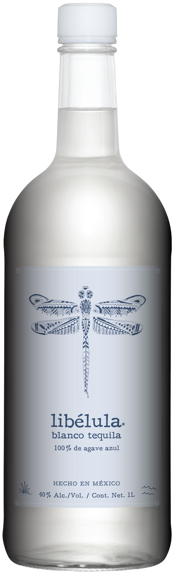 Libélula Tequila Blanco 1L